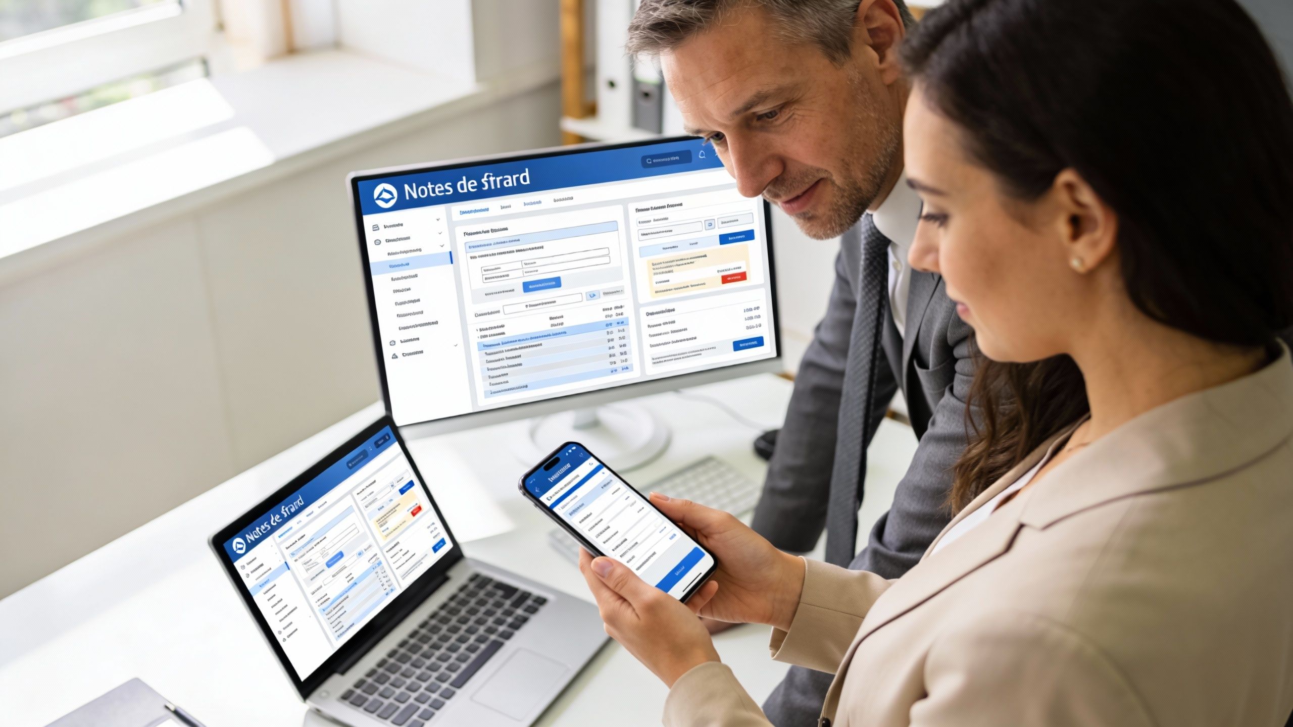 Gestion des notes de frais en ligne